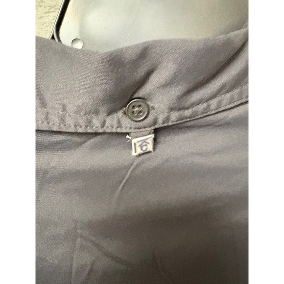 Rafter Outdoors Men's Black Long Sleeve Western Snap Button Shirt Size L Stretch - Picture 12 of 15